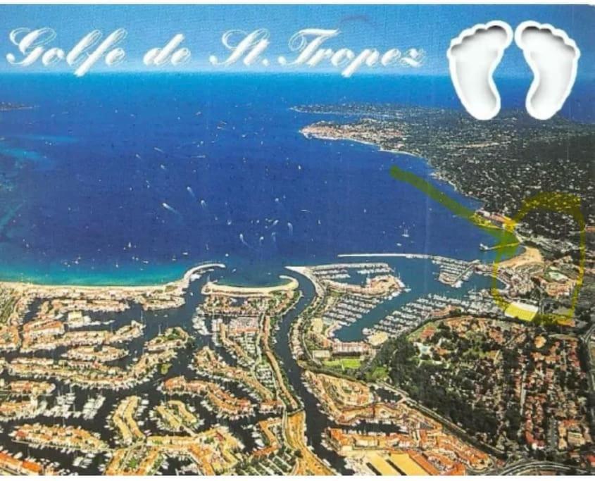 Proche St Tropez Refait A Neuf Bord De Plage Et Piscine Cogolin Exterior foto