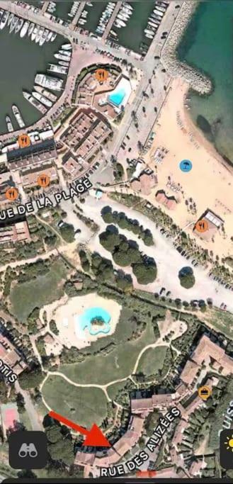Proche St Tropez Refait A Neuf Bord De Plage Et Piscine Cogolin Exterior foto