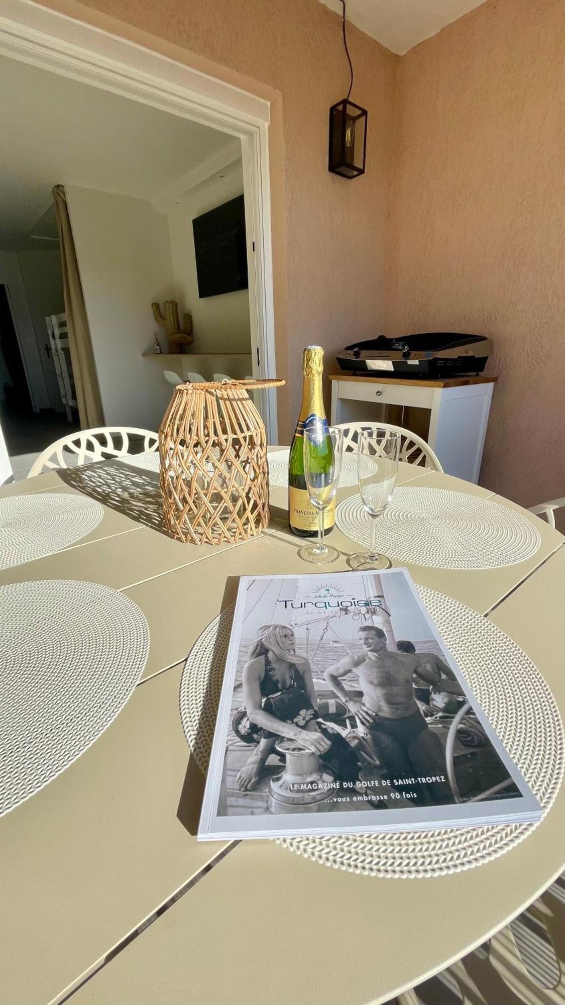 Proche St Tropez Refait A Neuf Bord De Plage Et Piscine Cogolin Exterior foto